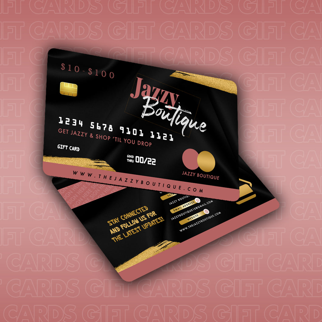 Jazzy Boutique Gift Card